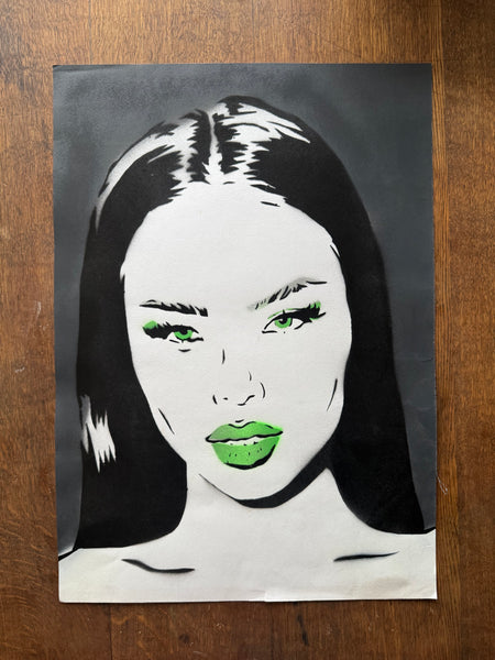 Jade (monochrome/ neon green)