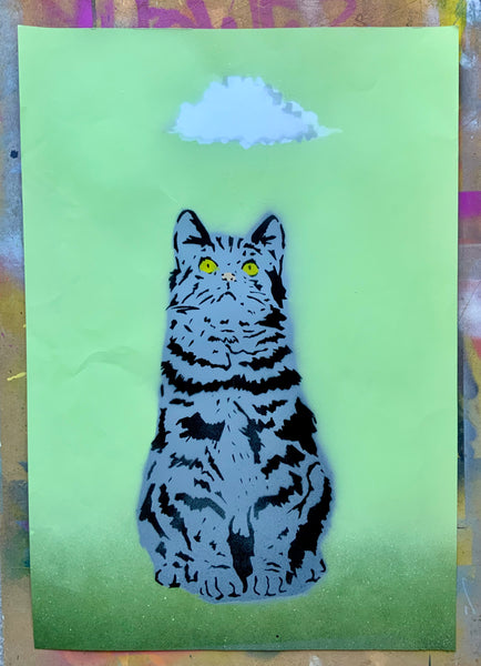 Cat with cloud