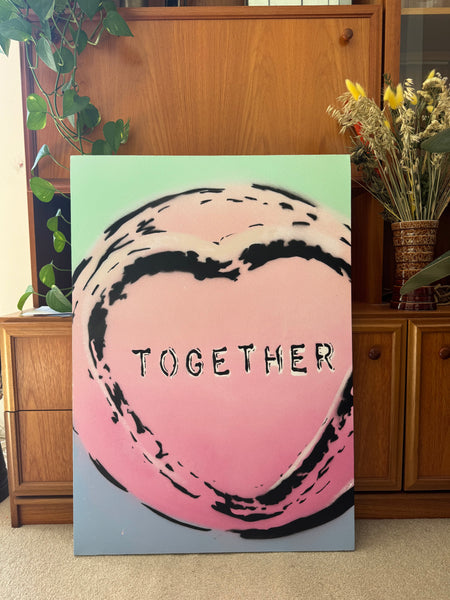 Love hearts Together